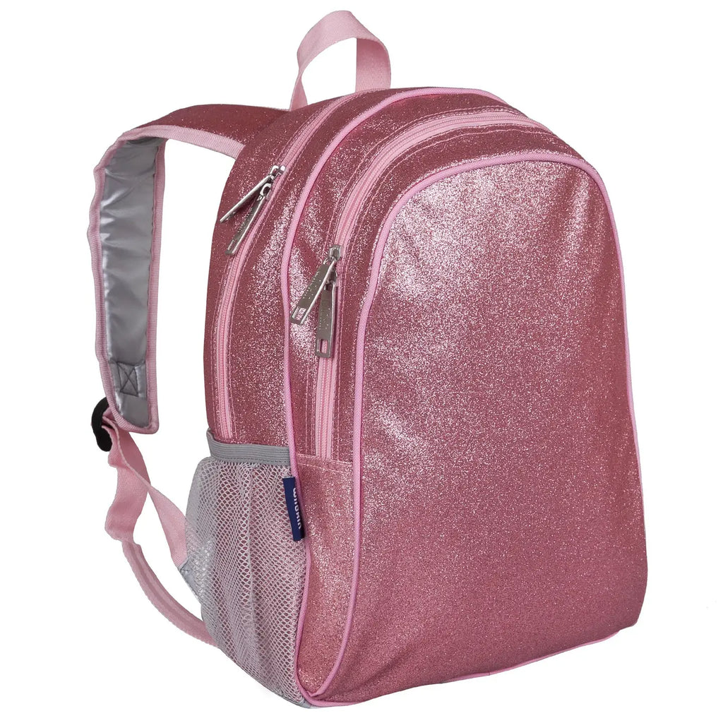 PINK GLITTER BACKPACK -15INCH