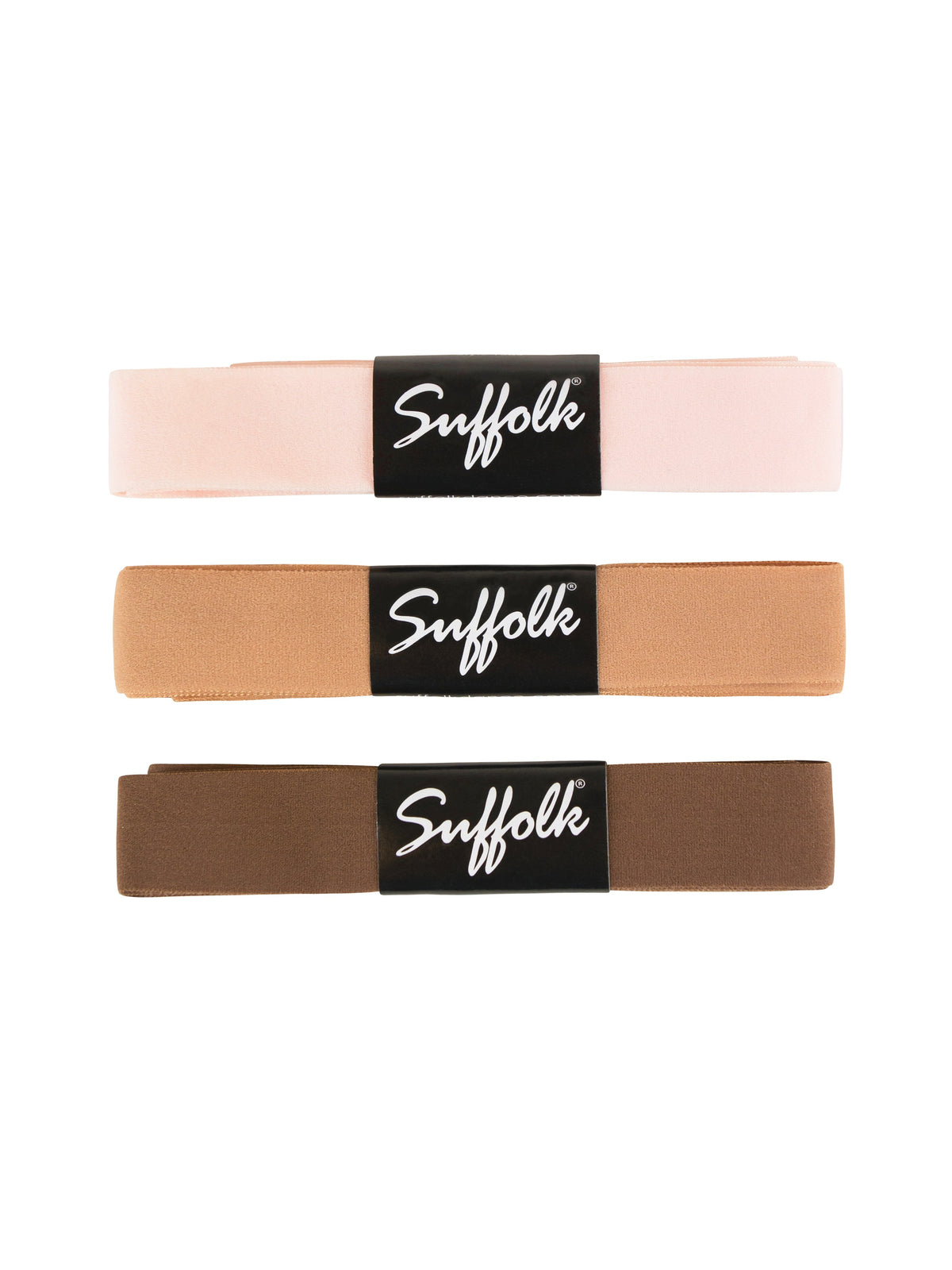 SUFFOLK 1565 SET OF MATTE STRETCH RIBBON-2 YARDS