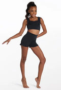 15785 RUFFLED HEM SHORTS