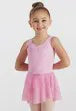 16578 Kids Printed Pinch-Front Dress