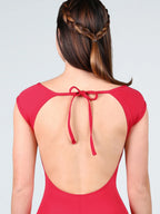 2845A SHIRLEY TEMPLE EMPIRE CAP SLEEVE LEOTARD