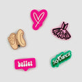 AC45-49 Assorted Shoe Charms