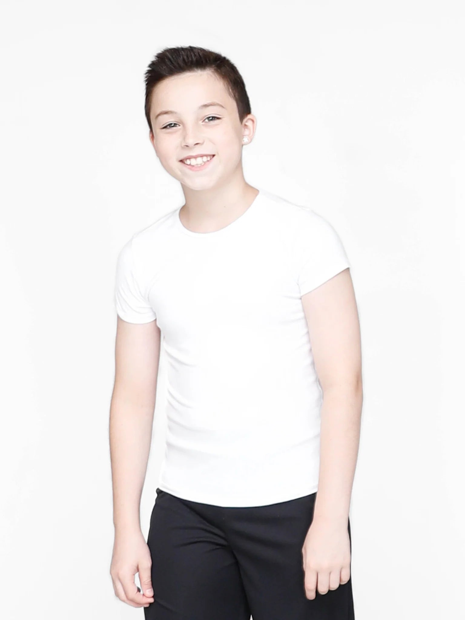 B190 COTTON SHORT SLEEVE PULLOVER
