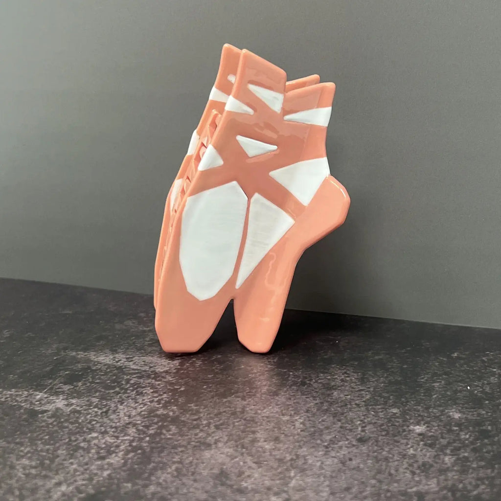 BALLET SLIPPER HAIR CLAW CLIP