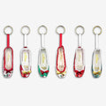KC15 Christmas Pointe Shoe Keychain