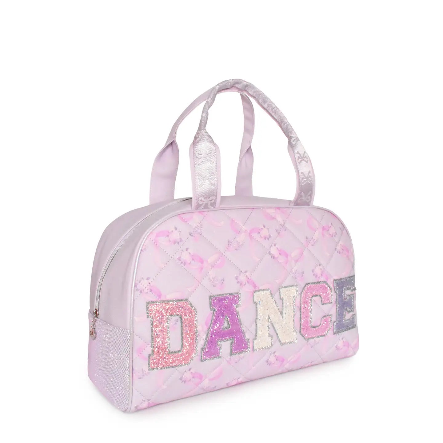 OMG ACCESSORIES DANCE QUILTED DUFFLE BAG