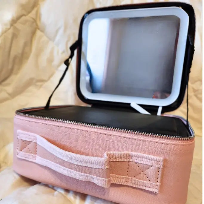 KISSED BY GLITTER COSMETIC MAKE-UP CASE