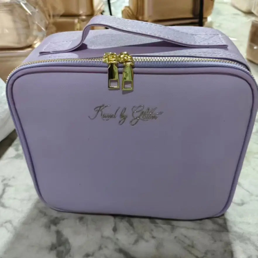 KISSED BY GLITTER COSMETIC MAKE-UP CASE