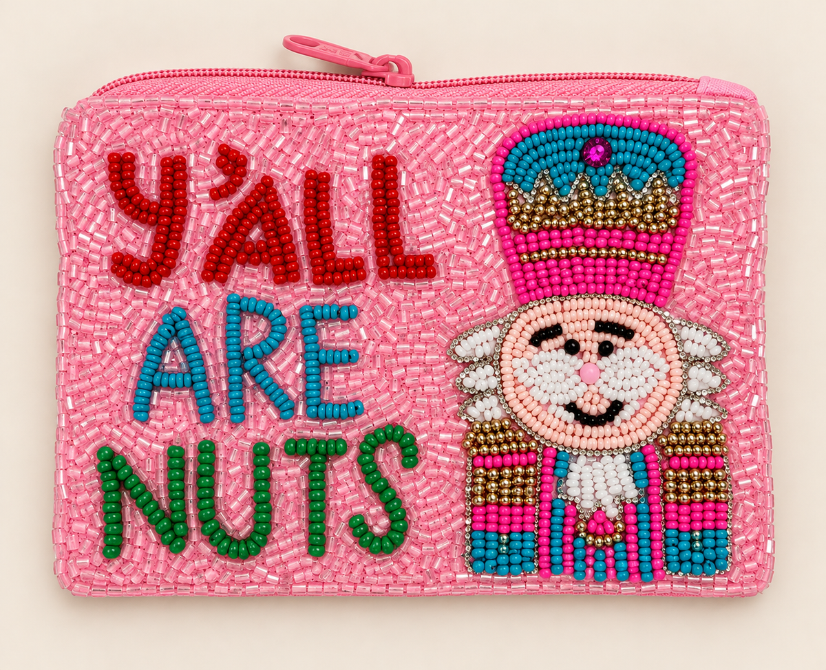 Viola Beaded Coin Purse