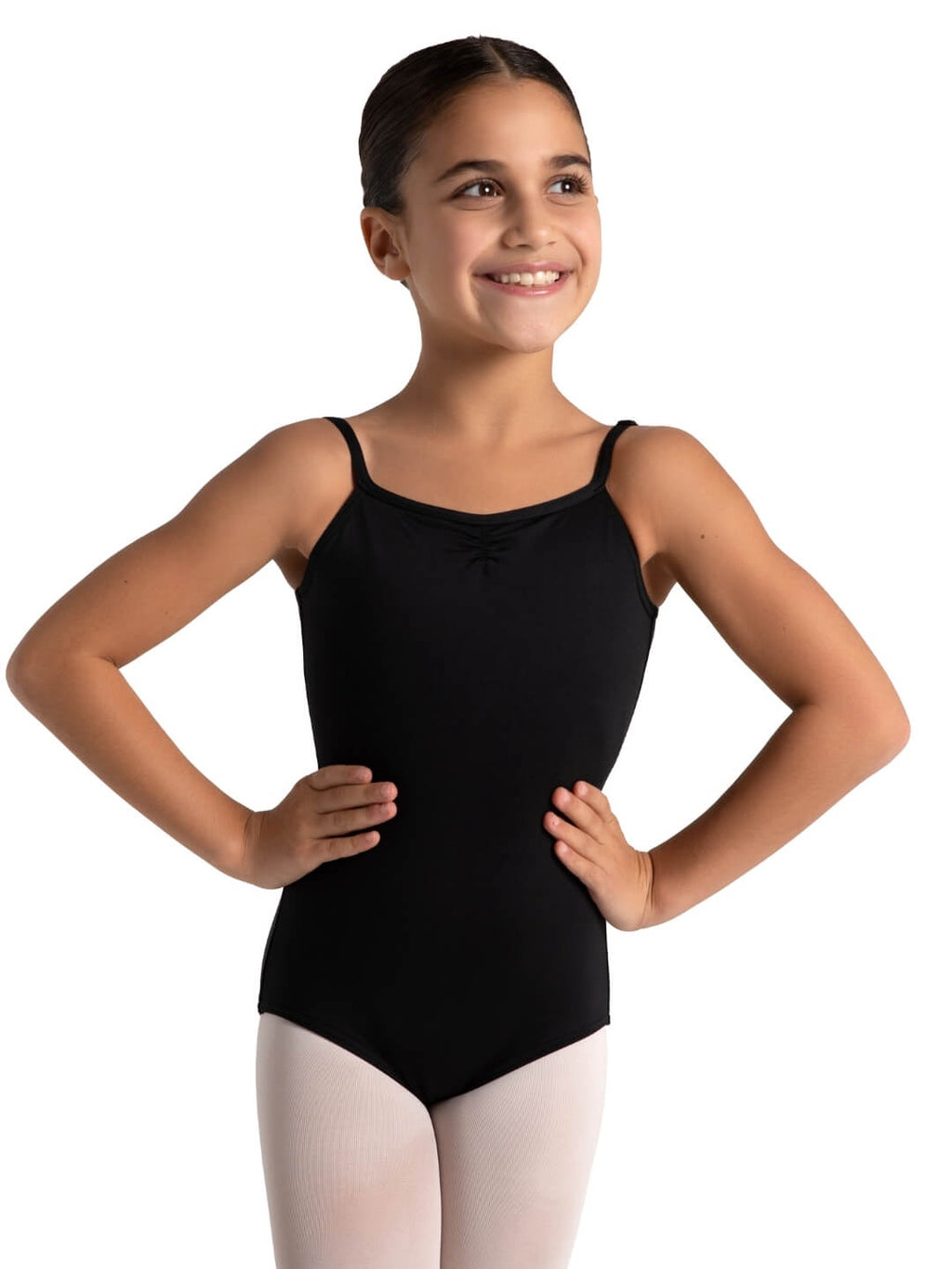 SE1006C Pinch Front Camisole Leotard