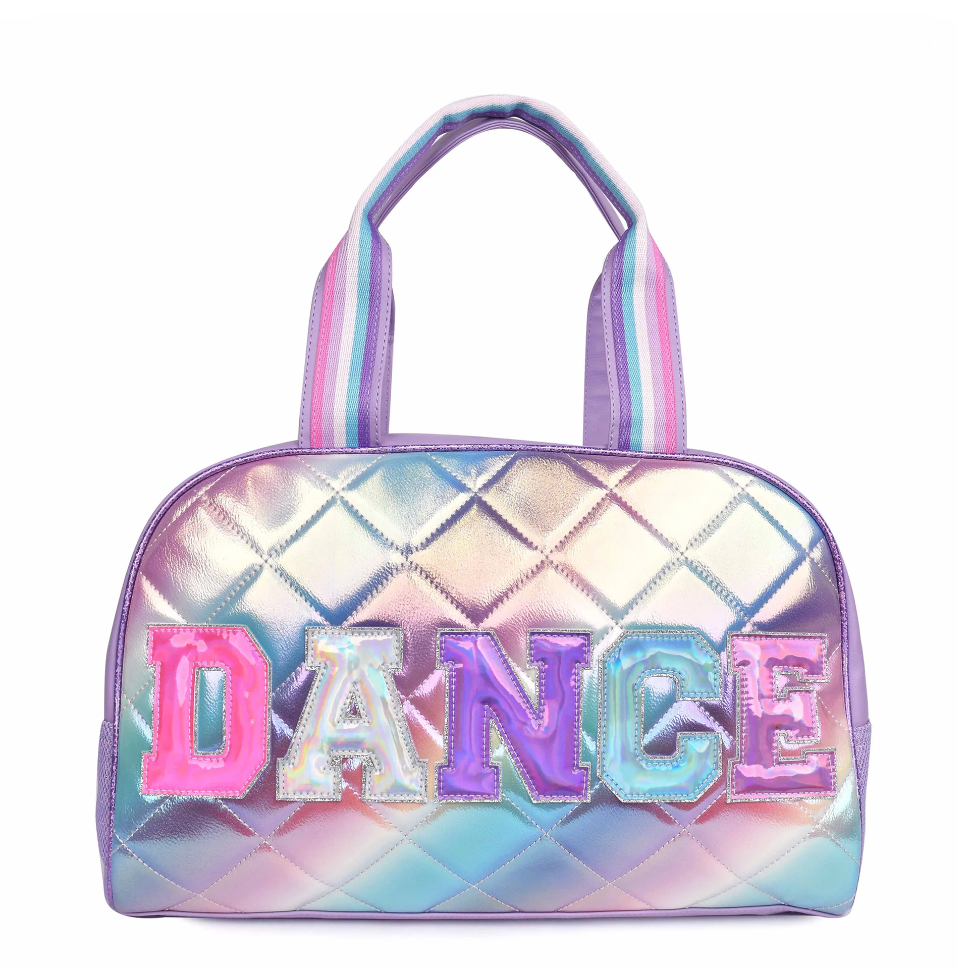 Orchid Dance Quilt Duffle Bag
