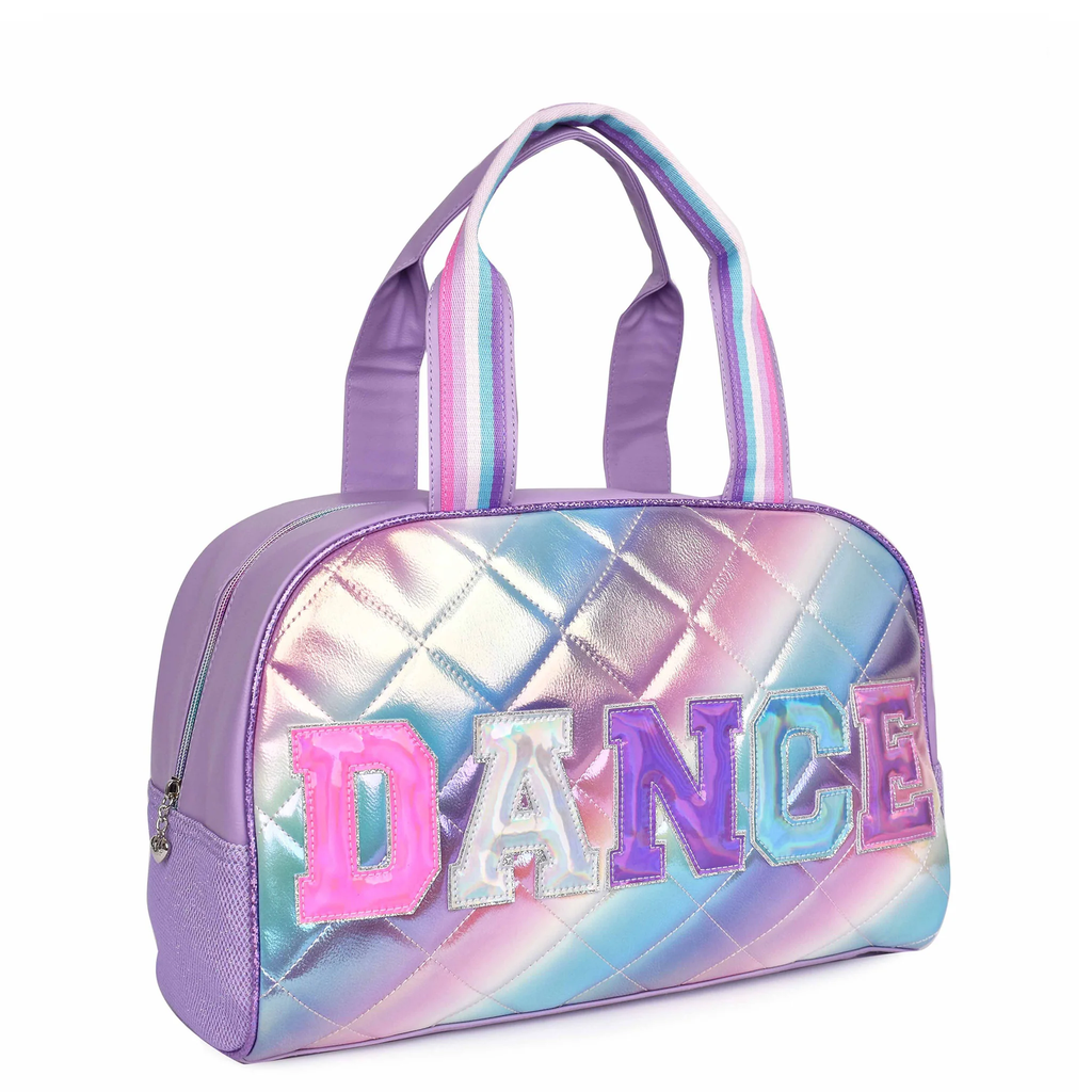 Orchid Dance Quilt Duffle Bag