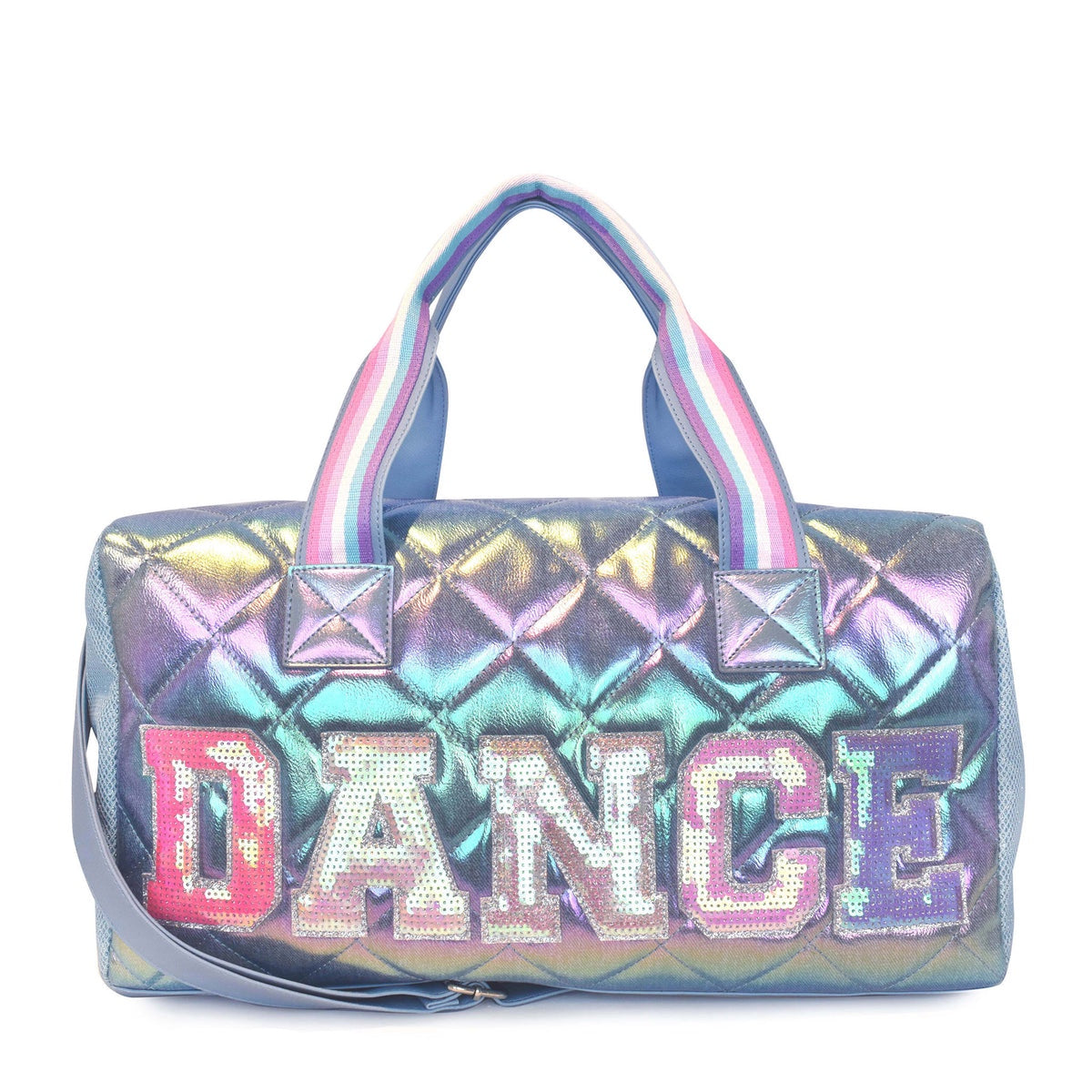 Metallic Quilted Dance Bag