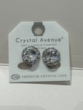 Clip Crystal Avenue Earrings-LARGE