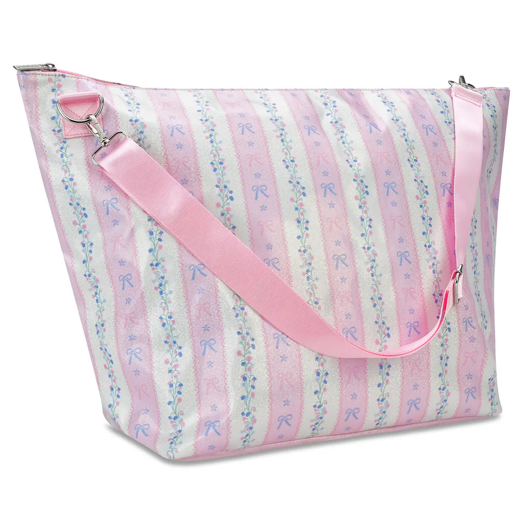 ISCREAM FLORAL STRIPES WEEKENDER BAG