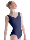 MOTIONWEAR SILKSKYN PINCH FRONT EMPIRE WAIST SWEETHEART LEOTARD