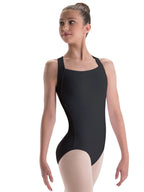MOTIONWEAR SILKSKYN X-BACK BANDEAU HALTER LEOTARD