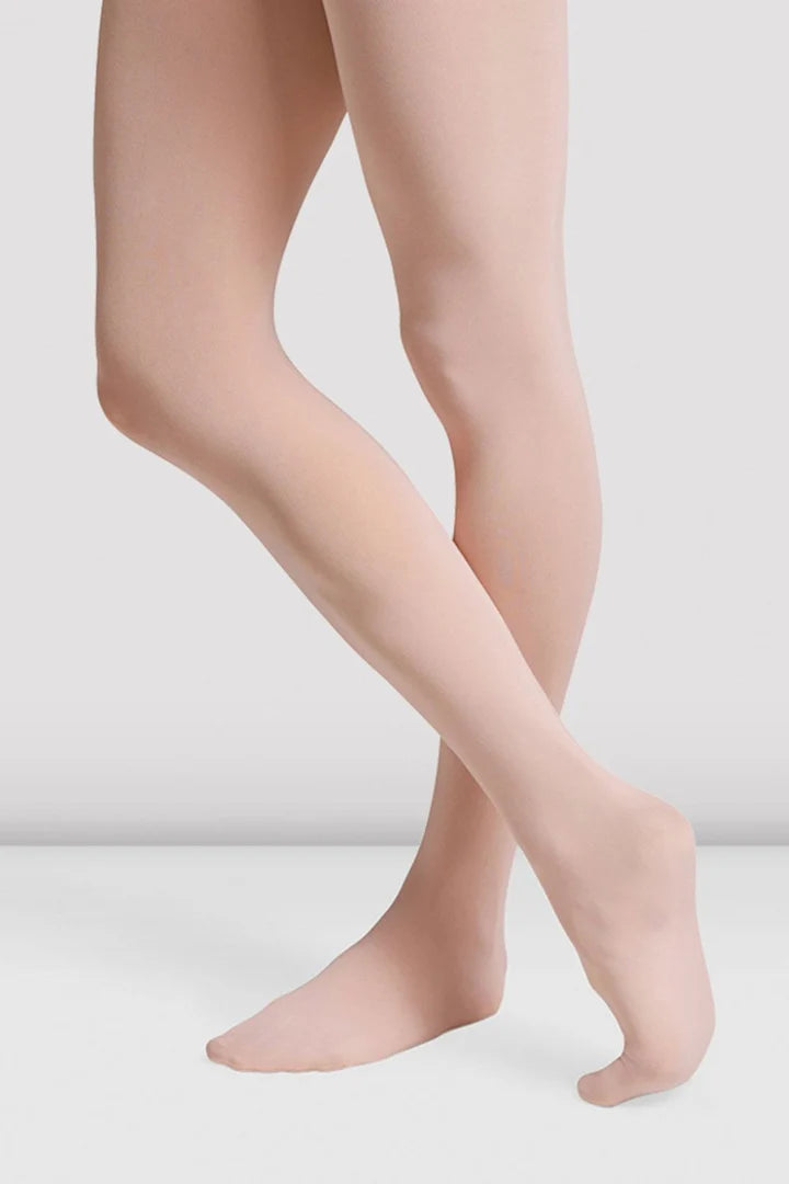 BLOCH T0981G GIRLS CONTOURSOFT FOOTED TIGHTS