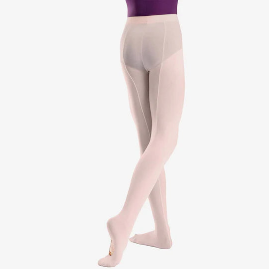 TS95 Child Mesh Seamed Convertible Tights