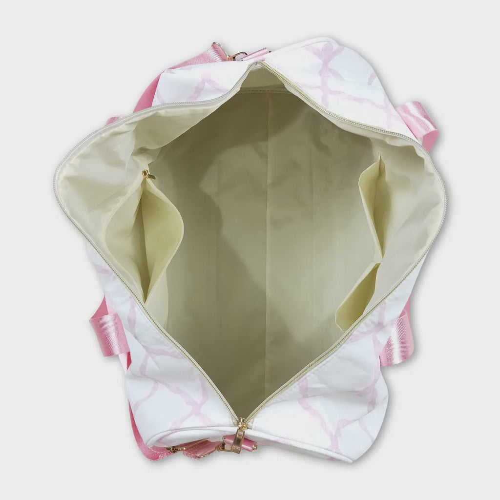Pink Bow Duffel Bag